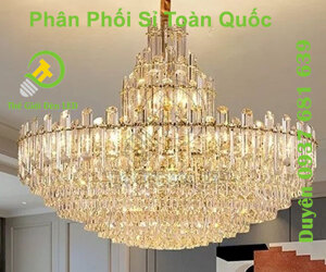 Đèn chùm thông tầng pha lê TPL6270T1000