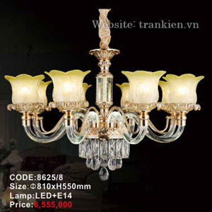 Đèn chùm thủy tinh 8625/8
