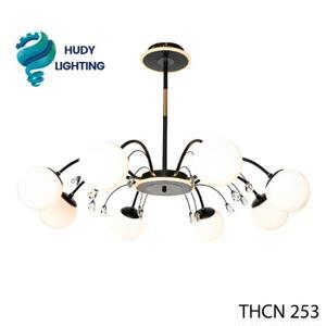 Đèn chùm thủy tinh hiện đại decor nhà hàng, khách sạn THCN-253