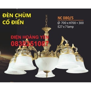 Đèn chùm trang trí NetViet NC-080/5