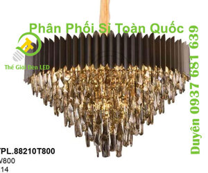 Đèn chùm trang trí pha lê hiện đại TPL88210T800