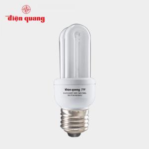 Đèn Compact CSN Điện Quang ĐQ-CFL-2U-T4-5W-DL-E27