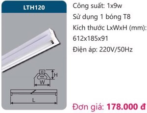 Đèn công nghiệp Duhal LTH120 1x9W