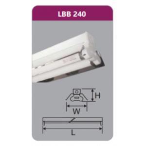 Đèn công nghiệp phản quang Duhal LBB240 - 2x18W