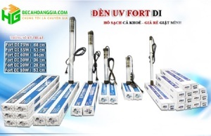 Đèn diệt khuẩn UV Fort Di 75w cho hồ cá koi
