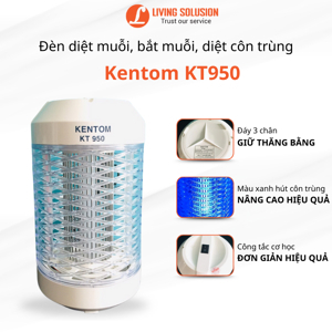 Đèn diệt muỗi và côn trùng Kentom KT970