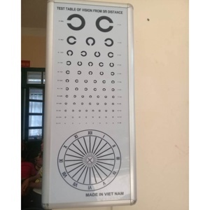Đèn đo thị lực chữ C