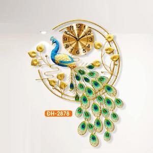 Đèn đồng hồ con công DH 2878