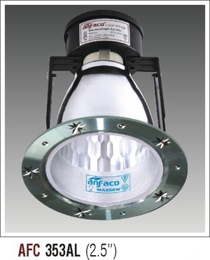 Đèn downlight âm trần Anfaco AFC 353AL 2.5