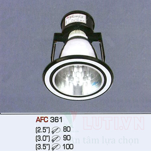 Đèn downlight âm trần Anfaco AFC 361 2.5