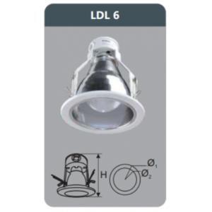 Đèn downlight âm trần Duhal LDL6