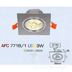 Đèn downlight Anfaco AFC-771B/1-3W