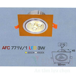 Đèn downlight Anfaco AFC-771V/1-3W