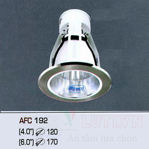 Đèn downlight Anfaco âm trần AFC192 4 inch