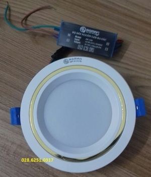 Đèn Downlight LED nhôm đúc 3 màu ELD2011/4C