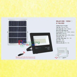 Đèn đường led Anfaco SOLAR 008 - 200W