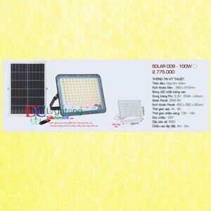 Đèn đường led Anfaco SOLAR 009 - 100W