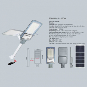 Đèn đường Led Anfaco SOLAR 011