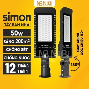 Đèn đường LED Roman ELW2009/50W