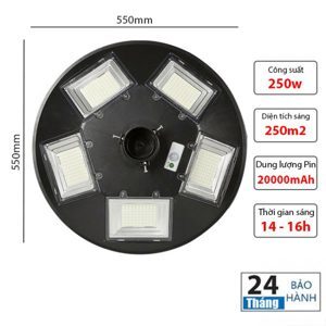 Đèn đường năng lượng mặt trời  UFO250w