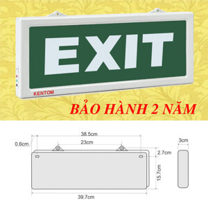 Đèn Exit Kentom KT 610