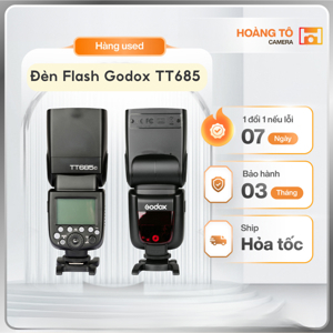 Đèn Flash Godox TT-685 TTL dùng cho máy anh Canon - hàng nhập khẩu