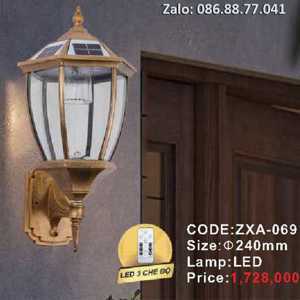 Đèn gắn tường năng lượng mặt trời ZXA-069
