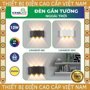 Đèn gắn tường ngoài trời Kingled LWA8031