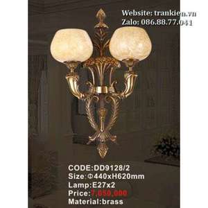 Đèn gắn tường vàng đồng DD9128/2