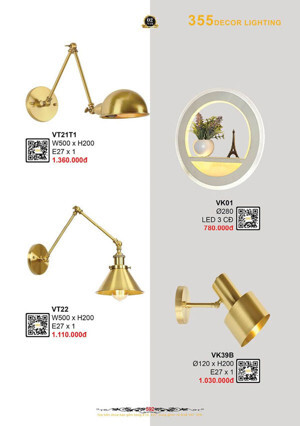 Đèn gắn tường VT.22