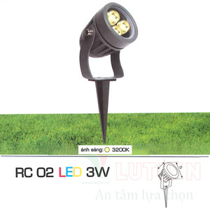 Đèn ghim cỏ Anfaco AFC-RC02-3W