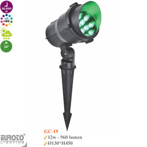 Đèn ghim cỏ GC-19