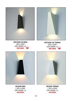 Đèn hắt tường VNT2250