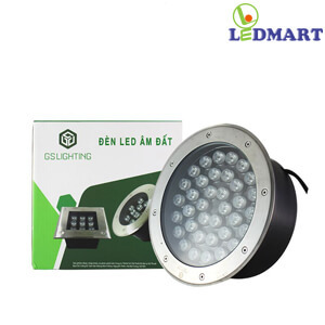 Đèn LED âm đất tròn 36W GS Lighting GSDT36