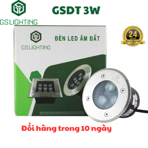 Đèn LED âm đất tròn 3W GS Lighting GSDT3