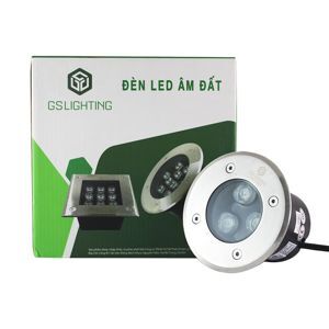 Đèn LED âm đất tròn 3W GS Lighting GSDT3