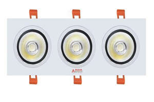 Đèn led âm trần 3 bóng 30W ASIA AV30