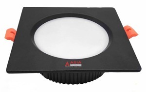 Đèn led âm trần 3 màu mặt đen 7w ASIA MTD7-DM