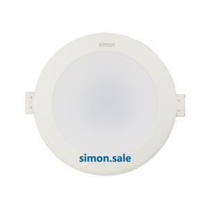 Đèn led âm trần 8w 4000k wave downlight ánh sáng trung tính simon n03e0-1017