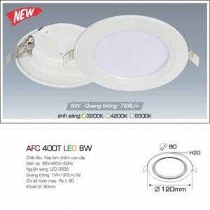 Đèn led âm trần Anfaco AFC 400T