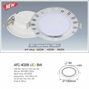 Đèn led âm trần Anfaco AFC 402B