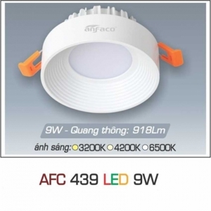 Đèn led âm trần Anfaco AFC 439 - 9W