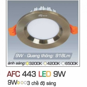 Đèn led âm trần Anfaco AFC 443 - 9W 3C