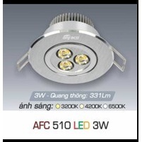 Đèn led âm trần Anfaco AFC 510 - 3W