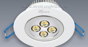 Đèn led âm trần Anfaco AFC 510B - 4W