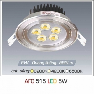 Đèn led âm trần Anfaco AFC 511 - 5W