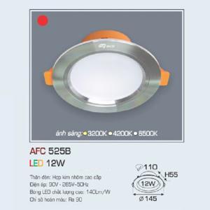 Đèn led âm trần Anfaco AFC 525B - 12W