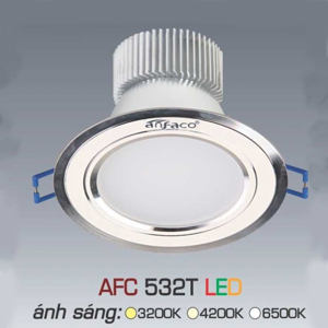 Đèn led âm trần Anfaco AFC 532T - 12W