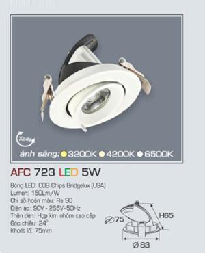 Đèn led âm trần Anfaco AFC 723 - 9W