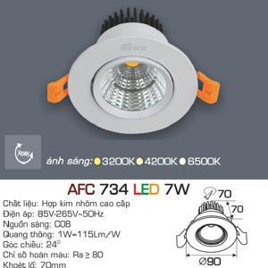 Đèn led âm trần Anfaco AFC 734 - 7W